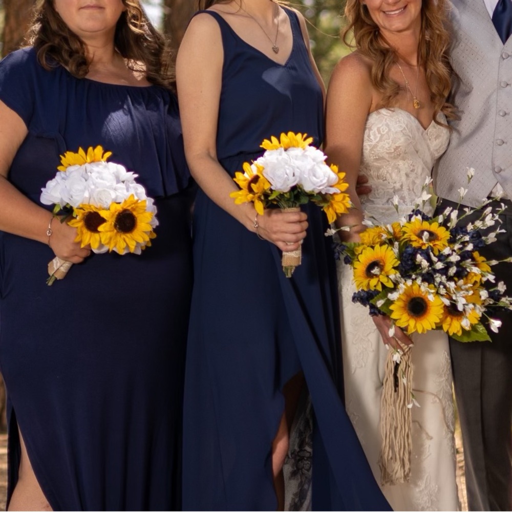 Navy bridesmaid dress, show me your mumu - Picture 3 of 7
